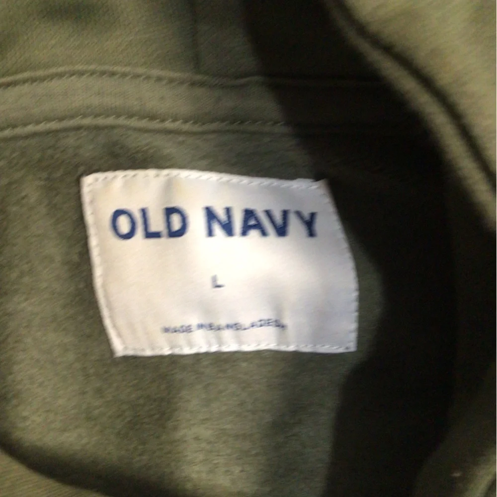 Old Navy Olive Green Graphic Hoodie - Picture 7 of 7